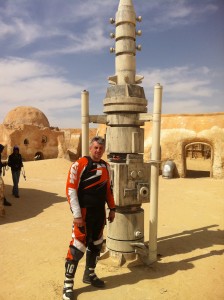 villaggio star wars in moto