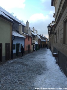 vicolo dell'oro praga - golden street prague praha