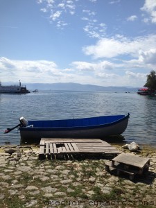 lake lago ohrid - lago di ocrida