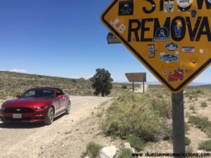 usa on the road mustang